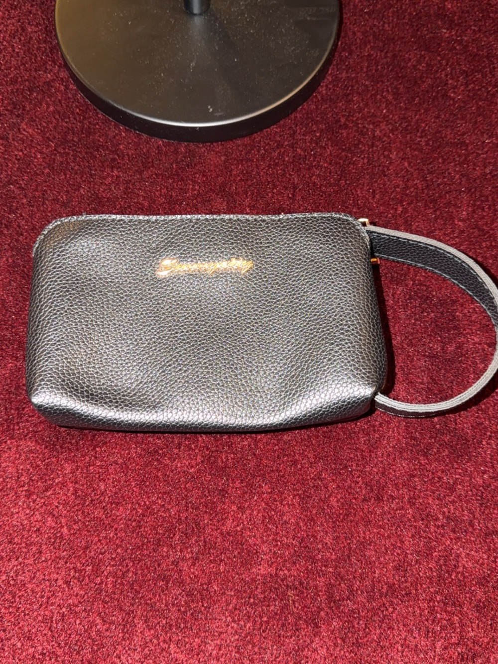 Black Mini Wristlet Pouch - Unbranded